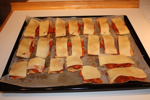 Minipizzaer klare til steking