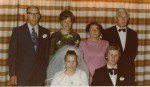 Mine foreldre og besteforeldre. Av besteforeldrene er det bare Mormor igjen
